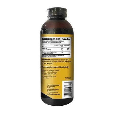 Keto Science Ketogenic MCT Oil