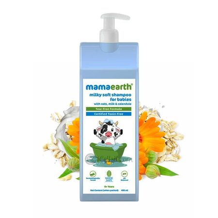 Mamaearth Baby Milky Soft Shampoo 400ml