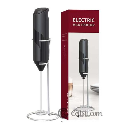 Mini Electric Milk Frother Handheld Mixer