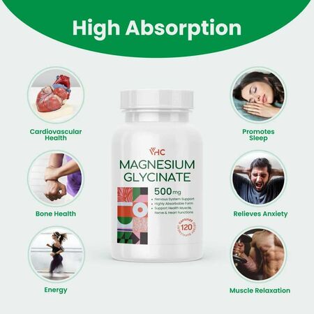 VHC Magnesium Glycinate Capsules