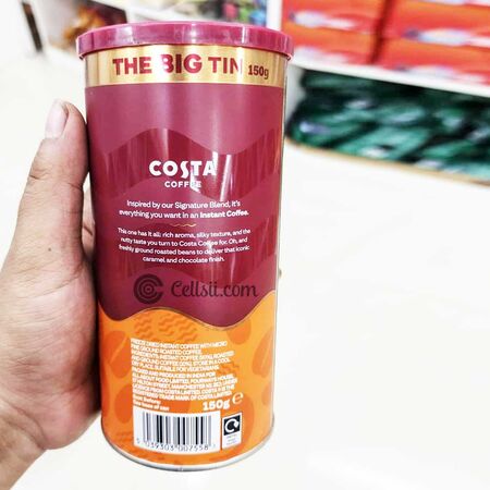 Costa Coffee Smooth Medium Roast Instant Coffee Tin 150g Costa Coffee Smooth Medium Roast Instant Coffee Tin 150g