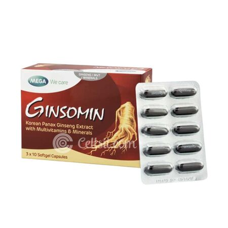 Mega We Care Ginsomin Korean Panax Ginseng Extract
