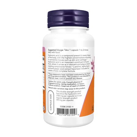 Now Hyaluronic Acid Joint Support Capsules