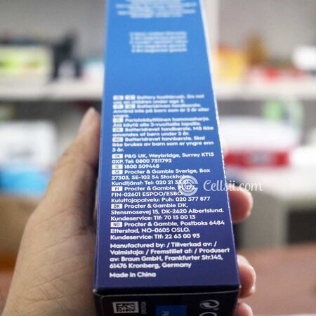 Oral-B Pro Precision Clean Battery Power Toothbrush Specifications