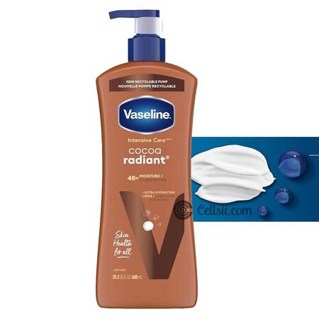 Vaseline Intensive Care Cocoa Radiant Body Lotion 600ml