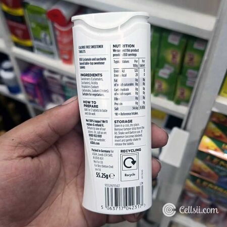 ASDA Just Essentials Calorie Free Sweeteners 850 Tablets