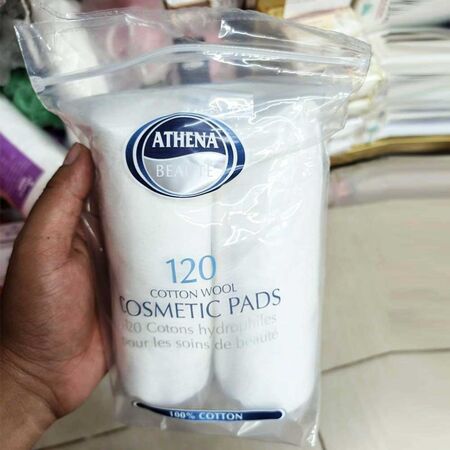 Athena Beaute Smooth Cotton Wool Cosmetic Pads 120