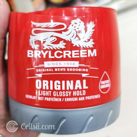 Brylcreem Original Light Glossy Hold Grooming Hair Cream 250ml