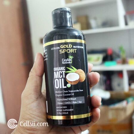 Ceylon Naturals Gold Sport Organic MCT Oil 300ml