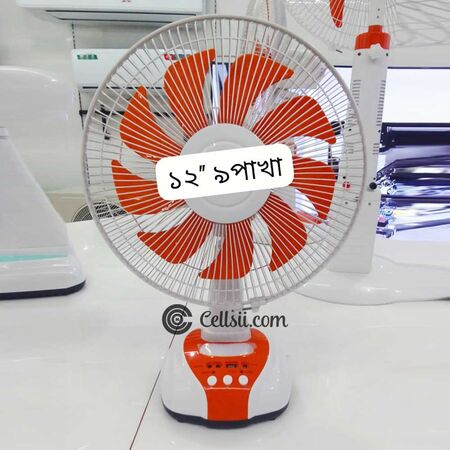 Future FT-2112A-9 Rechargeable Table Fan
