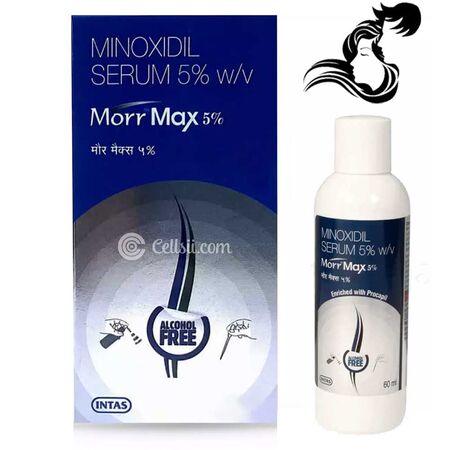 Morr Max 5% Minoxidil Serum 60ml
