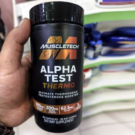 Muscletech Alpha Test Thermo Testosterone Booster 90 Capsules
