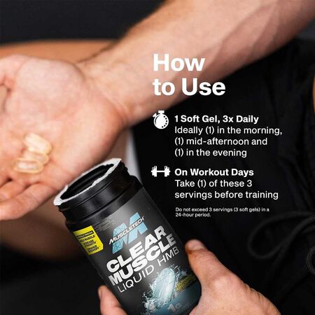 Muscletech Clear Muscle Liquid HMB How to Use