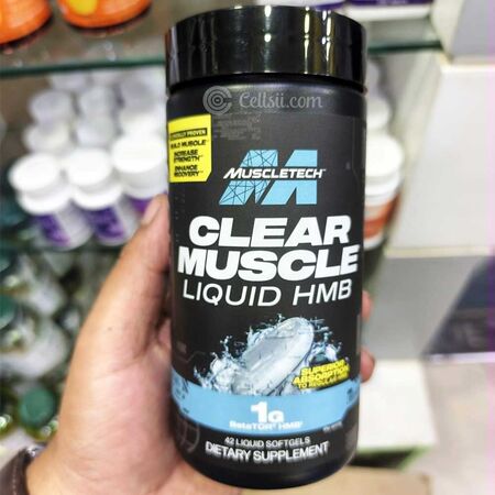 Muscletech Clear Muscle Liquid HMB 42 Liquid Softgels