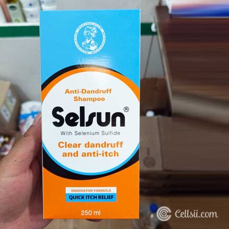 Selsun Clear Dandruff & Anti-Itch Selenium Sulfide Anti-Dandruff Shampoo 250ml