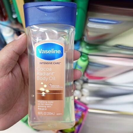 Vaseline Body Gel Oil Pure Cocoa Butter 200ml