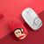Wiwu Paul Frank WM102 Rechargeable 2.4G Slim Wireless Mouse Red And Silver