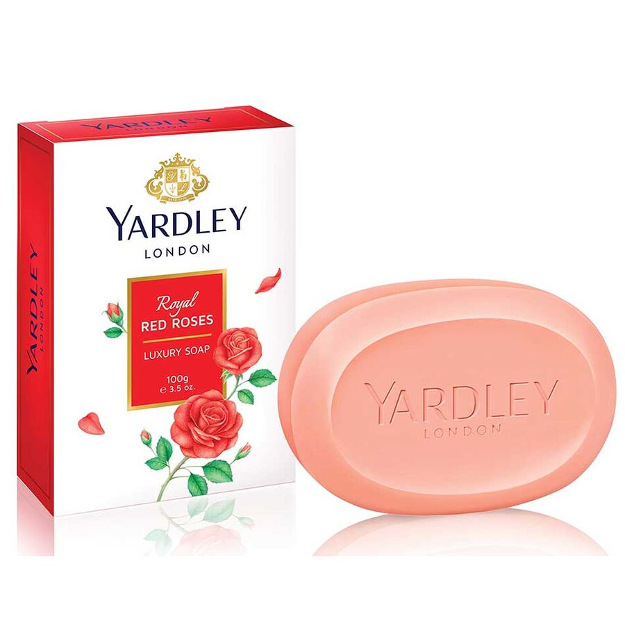 Yardley London Royal Red Roses Luxury Soap 100g Bath & Spa