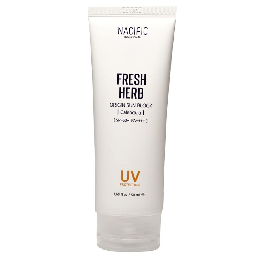 Nacific Fresh Herb Origin Sun Block Cream 50ml Sunscreen