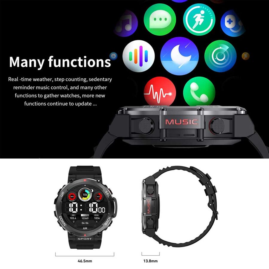 Lemfo LF33 NFC Men Smart Watch