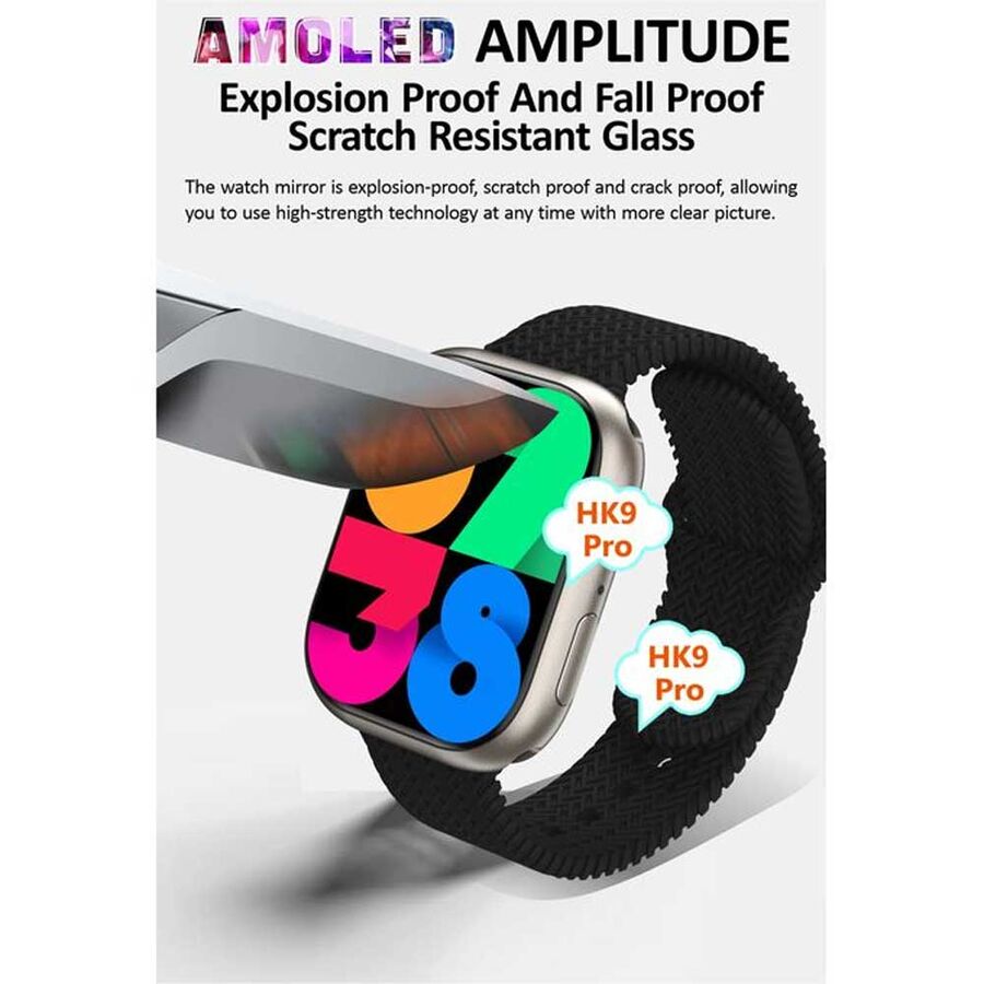 HK9 Pro Amoled Smart Watch