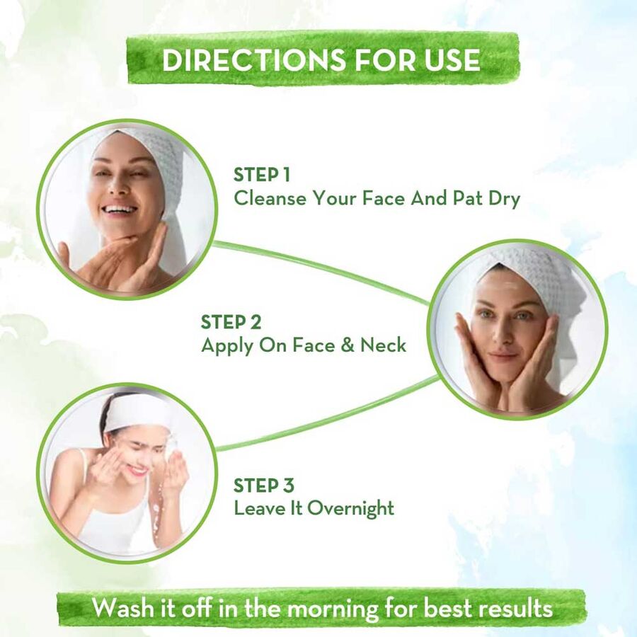 Mamaearth Aloe Vera Sleeping Mask for Youthful Glow 100g