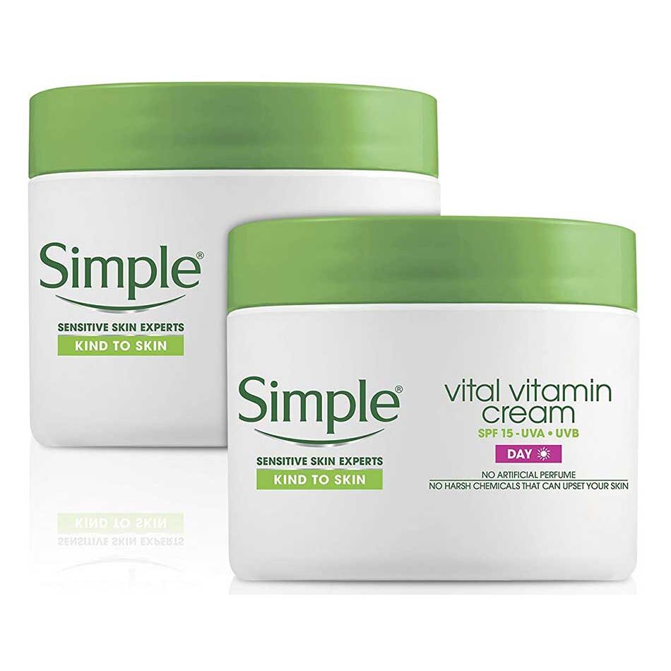 Simple Kind to Skin Vital Vitamin Day Cream 50ml Lotions
