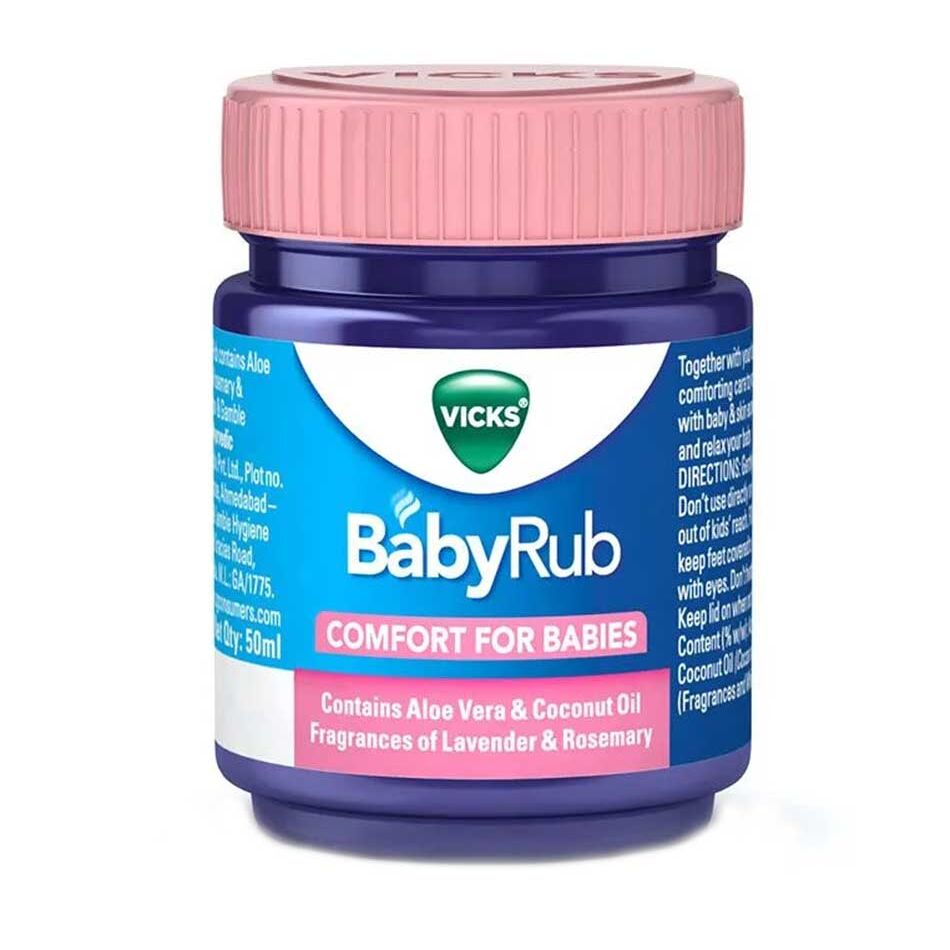 Vicks Baby Rub Comfort for Babies 50ml Lotions & Creams
