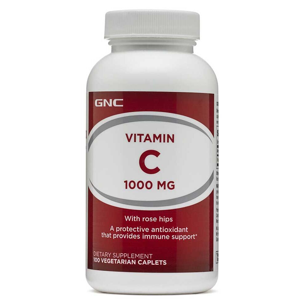 Vitamin C Dietary Supplement 1000g with Rose Hips Protein Supplements